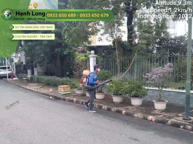 phun muỗi tại nhà