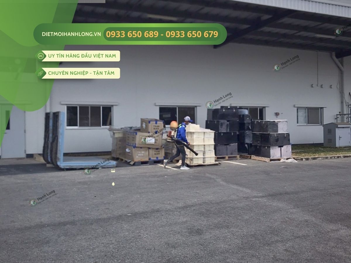 kiểm soát côn trùng tại KCN Long Đức, Long Thành