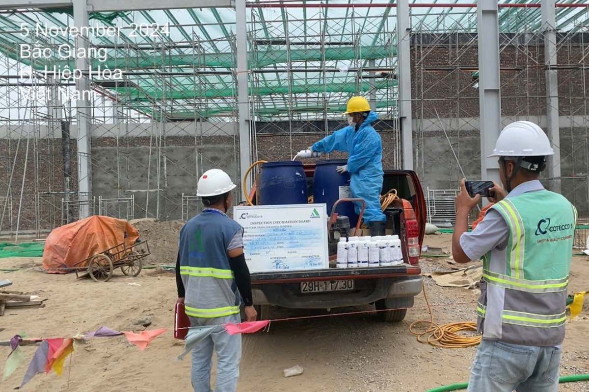 Quá trình thực tế triển khai chống mối