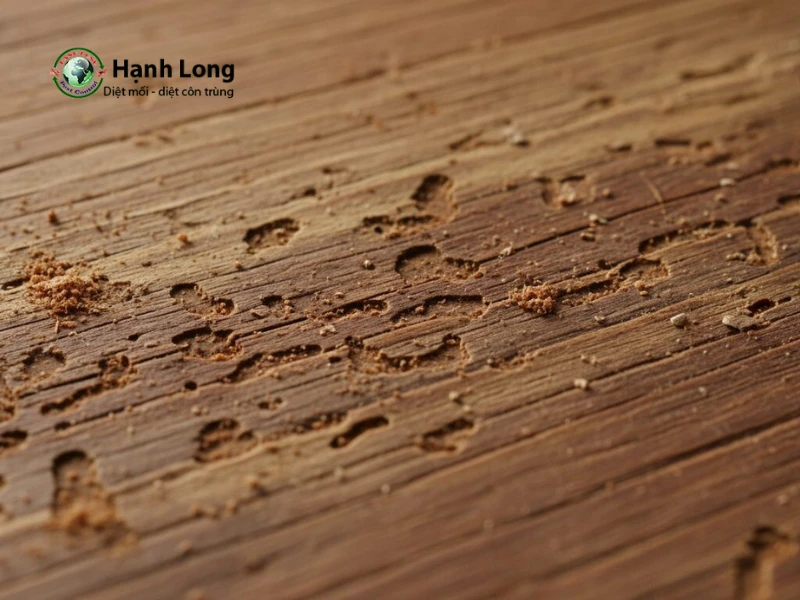 dấu hiệu nhà có mối