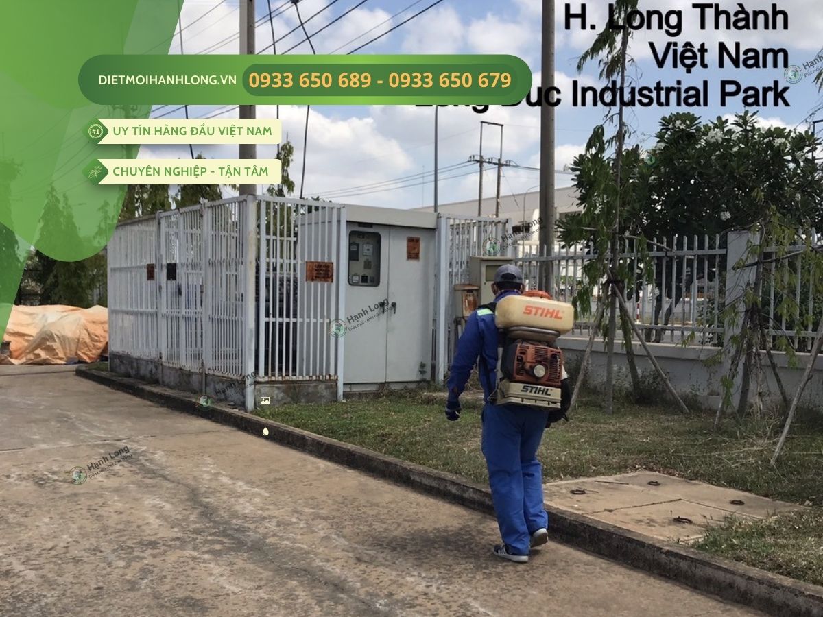 kiểm soát côn trùng tại KCN Long Đức, Long Thành