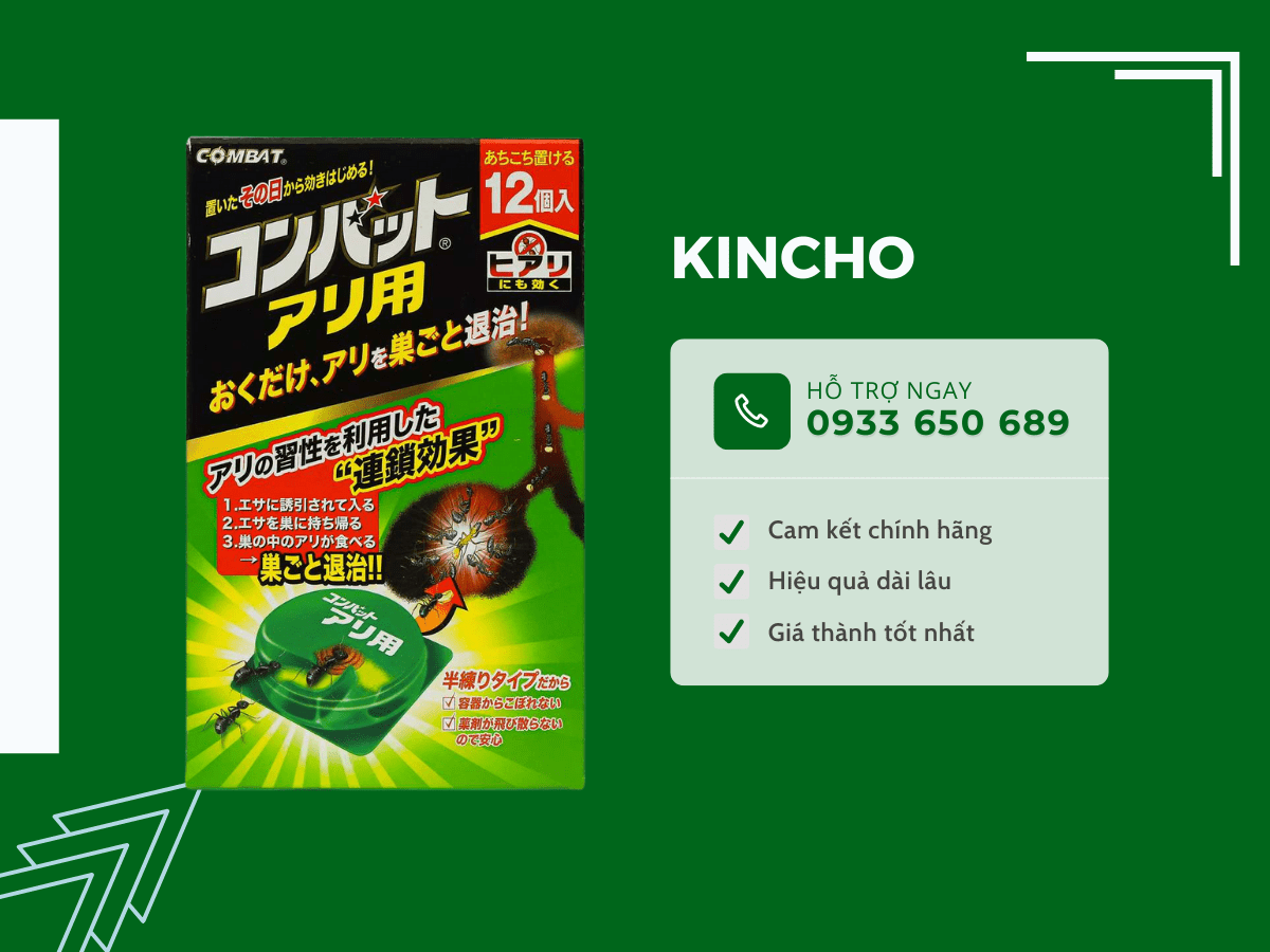 Thuốc diệt kiến tận gốc Kincho