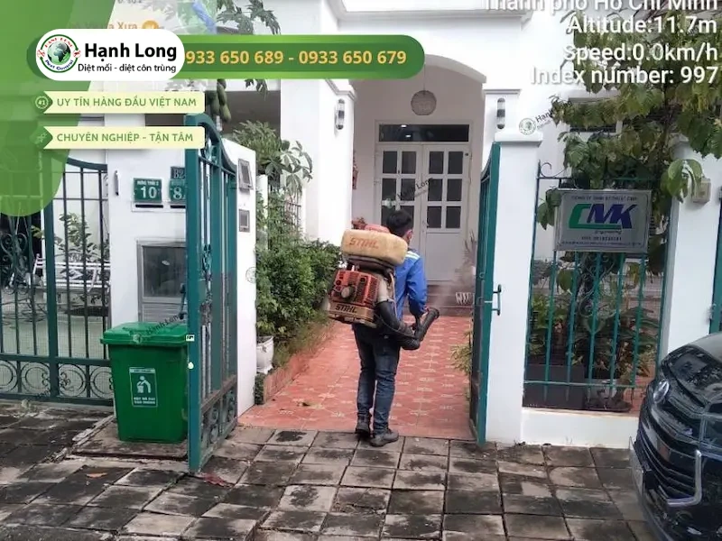 dịch vụ phun muỗi tại nhà
