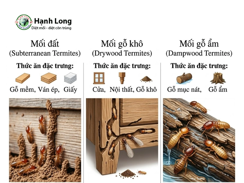 mối thích ăn gì