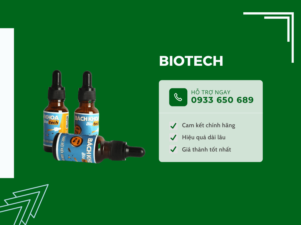 Thuốc diệt kiến sinh học Biotech
