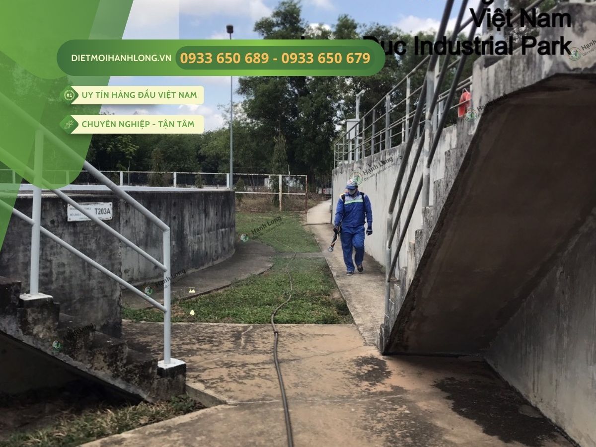 kiểm soát côn trùng tại KCN Long Đức, Long Thành