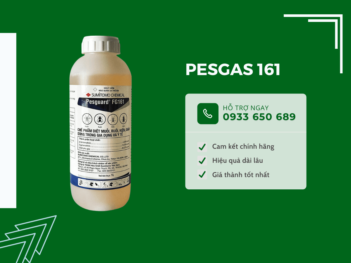 Thuốc diệt kiến Pesgas 161