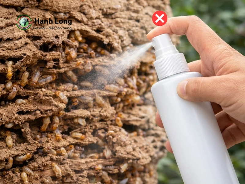 thuốc trị mối ăn gỗ