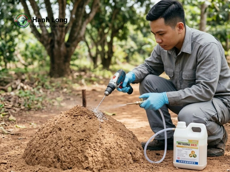 diệt mối ăn cây trồng