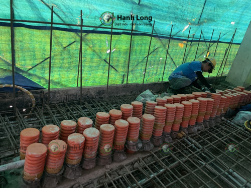 Thực hiện thi công chống mối dự án Lego Bình Dương