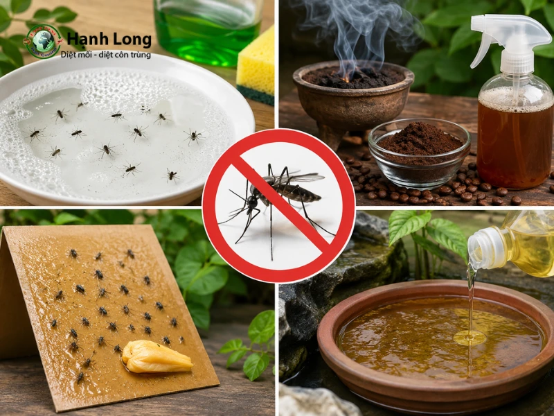 cách đuổi muỗi dân gian