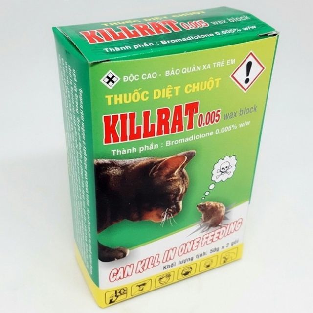 Thuốc diệt chuột killrat lưu ý khi sử dụng