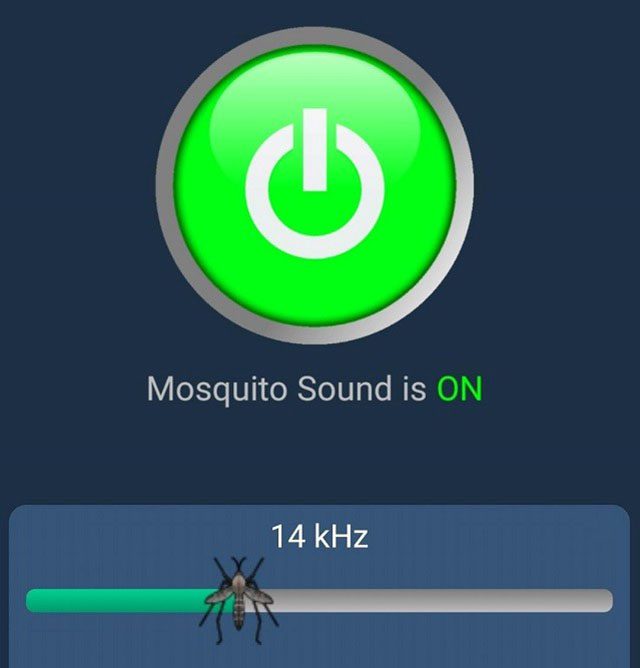 Phần mềm đuổi muỗi Mosquito Sound