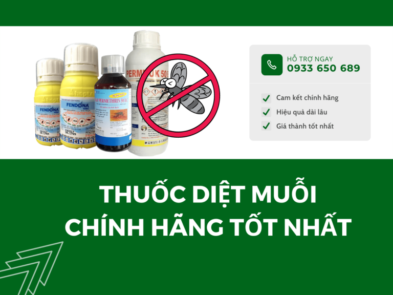 Thuốc diệt muỗi chính hãng hiệu quả tốt nhất hiện nay